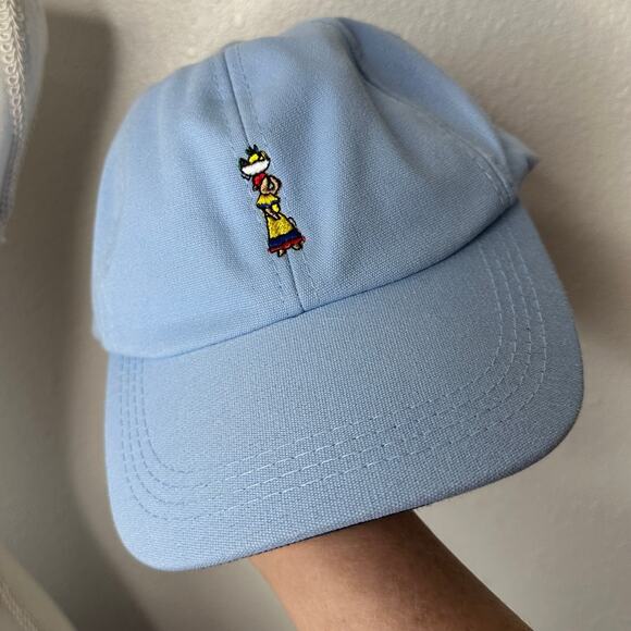 Kowu Light Blue Colombian Embroidered Adjustable Baseball Cap - Picture 8 of 13